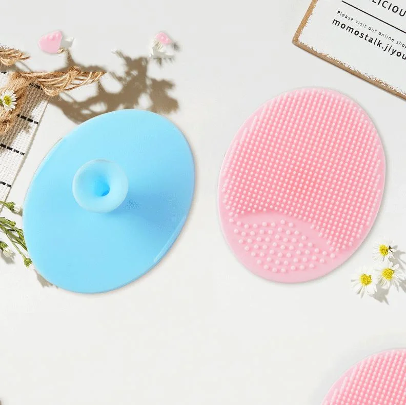 Soft Silicone Bath Brushes Body Exfoliator Massage Baby Cleaning Dispenser Brush