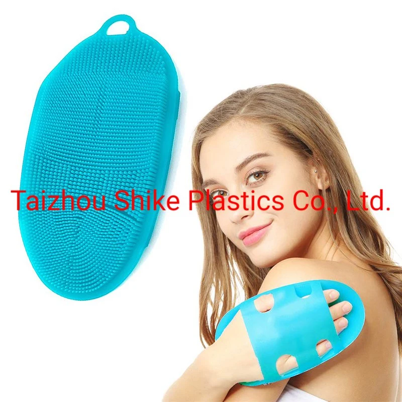 Wholesale Dry Exfoliating Scrubber Silicone Bath Body Brushes Sponges