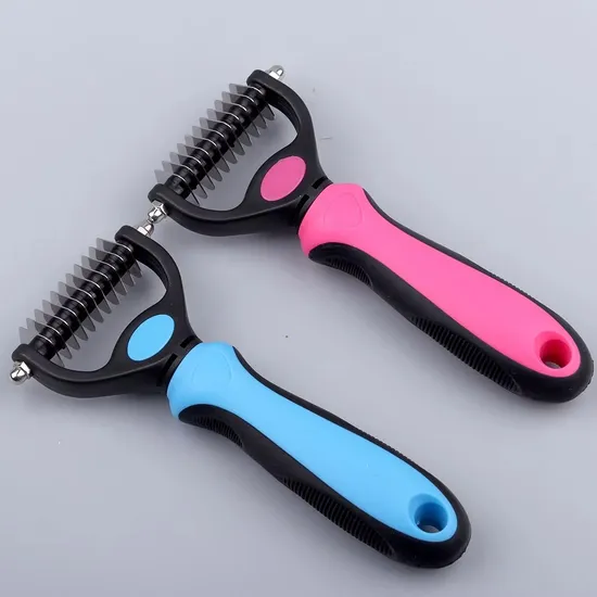 Double-Sided Pet Dog Comb Clean Pet Grooming Tool Hair Comb Brush for Cat and Dog