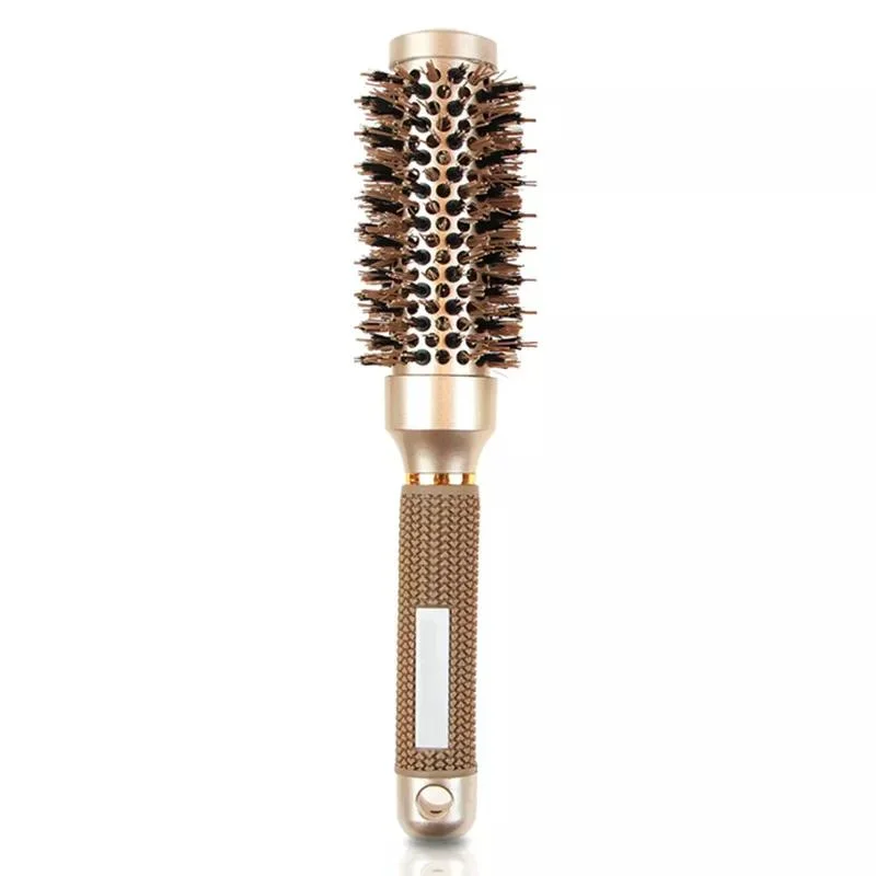 Wholesale Custom Logo Professional Round Hair Brush Ceramic Hair Brush Round Salon