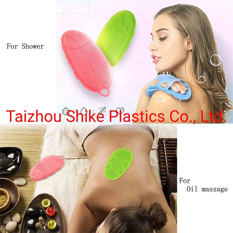 Wholesale Dry Exfoliating Scrubber Silicone Bath Body Brushes Sponges